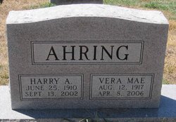 Harry August Ahring 