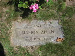 Marion <I>Wood</I> Allen 