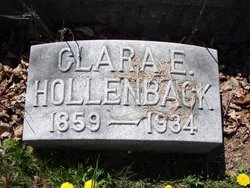 Clara E <I>Sober</I> Hollenback 