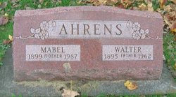 Mabel Ina <I>Beecher</I> Ahrens 
