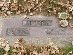 Louise Marie <I>Carlson</I> Albers 