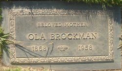 Sara Viola “Ola” <I>Bollinger</I> Brockman 