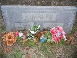 Nannie A <I>Ballenger</I> Kimbler 