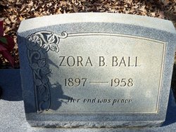 Zora Anne <I>Barlow</I> Ball 
