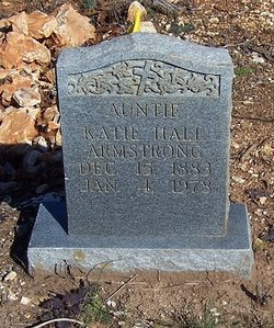 Katie “Auntie” <I>Hall</I> Armstrong 