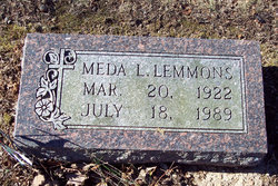 Meda Lowe <I>Taylor</I> Lemmons 