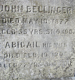 Abigail <I>Deibler</I> Bellinger 