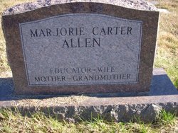 Marjorie <I>Carter</I> Allen 