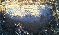 Sarah Elizabeth <I>Williams</I> Barker 