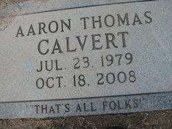 Aaron Thomas Calvert 