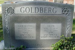 Gertrude <I>Feldman</I> Goldberg 