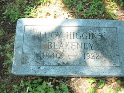 Lucy <I>Higgins</I> Blakeney 