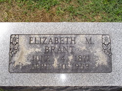 Elizabeth A <I>Mershon</I> Brant 