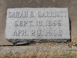 Sarah Elizabeth <I>Crowell</I> Garriott 