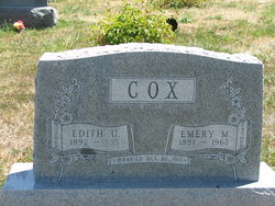 Edith Undine <I>Alexander</I> Cox 