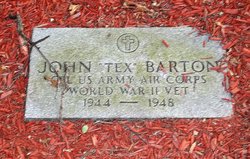 John Joseph “Tex” Barton/Baranowski 