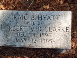 Craig B <I>Hyatt</I> Clarke 