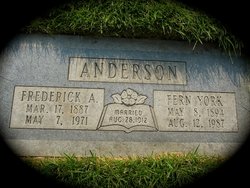 Fredrick Alexander Anderson 