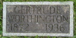 Gertrude <I>Fisher</I> Worthington 