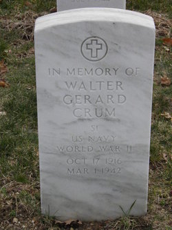 Walter Gerard Crum 