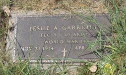 Leslie A. “Bud” Garriott 