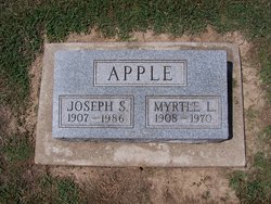 Myrtle Leona <I>Edwards</I> Apple 