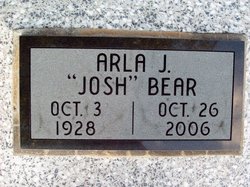 Arla Jean “Josh” <I>Presley</I> Bear 