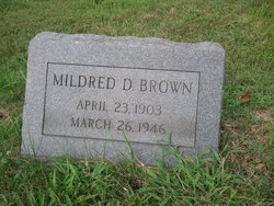 Mildred May <I>Duffield</I> Brown 