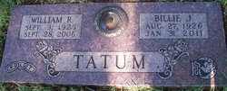 William Robert “Bob” Tatum 