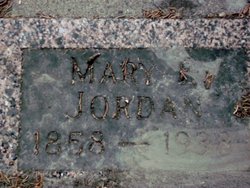 Mary E <I>Cross</I> Jordan 