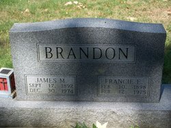 Frances Estelle “Francie” <I>Pittman</I> Brandon 