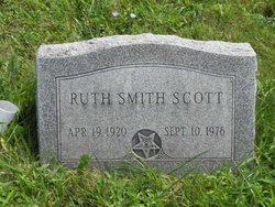Ruth <I>Smith</I> Scott 