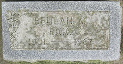 Beulah M. <I>Reynolds</I> Rigg 
