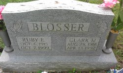 Ruby E <I>Davis</I> Blosser 