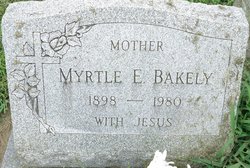 Myrtle E <I>Shinn</I> Bakely 