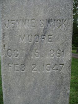 Jennie <I>Swick</I> Moore 