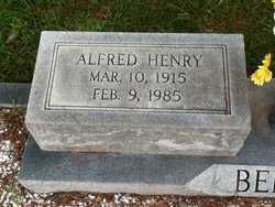 Alfred Henry Bentley 
