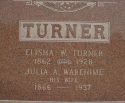 Elisha William Turner 