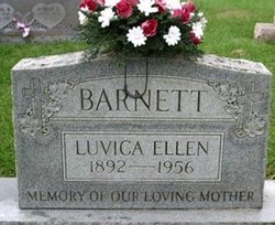 Luvica Ellen “Vicey” <I>Casto</I> Barnett 
