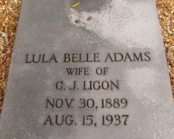 Lula Belle <I>Adams</I> Ligon 