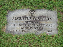 Augustus Ollie Shores 