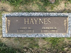 Frances L. <I>Blaine</I> Haynes 
