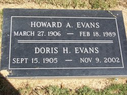 Doris <I>Hobbs</I> Evans 