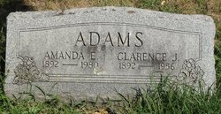 Amanda Ellen “Manda” <I>Smith</I> Adams 