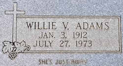 Willie <I>Veuleman</I> Adams 