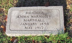Emma <I>Warnhoff</I> Marshall 