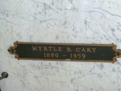 Myrtle B <I>Stevens</I> Cary 