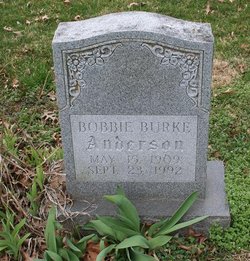Bobbie <I>Burke</I> Anderson 