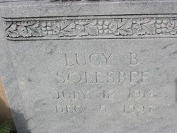 Lucy May <I>Babb</I> Solesbee 