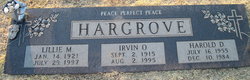 Harold D Hargrove 